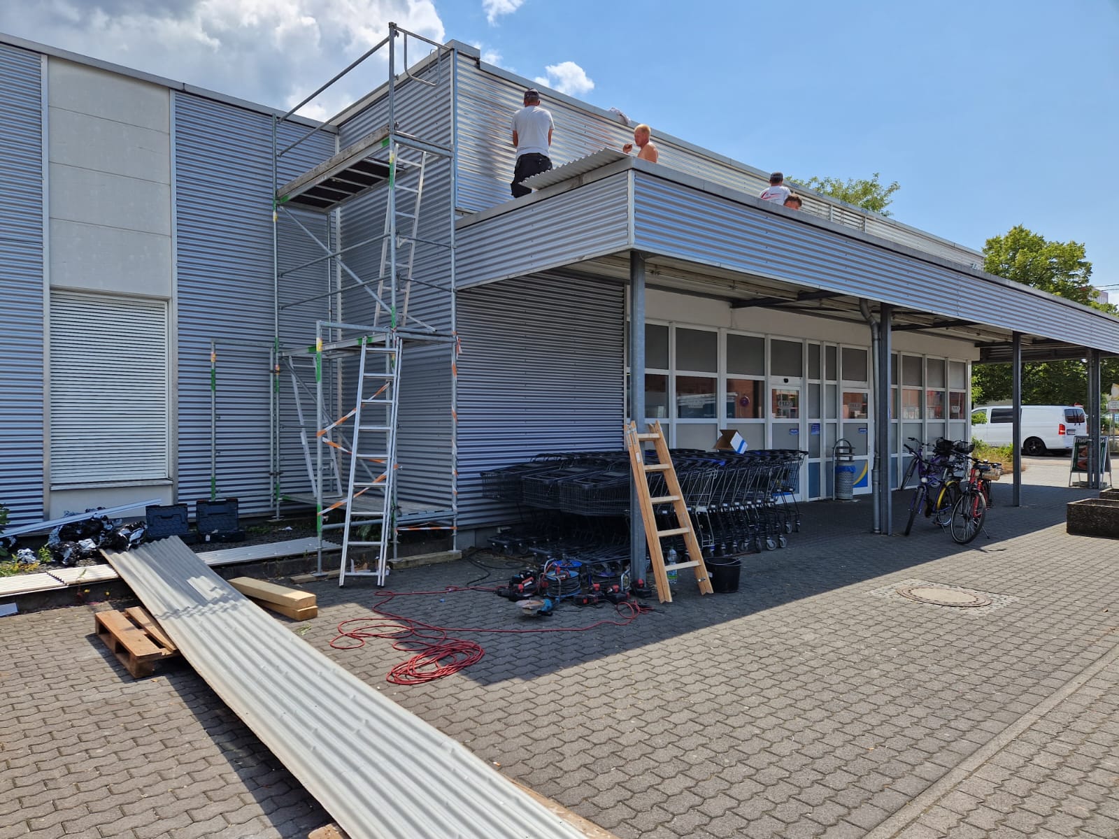 Fassadenverkleidung mit Schiefer in Weißenthurm bei Neuwied